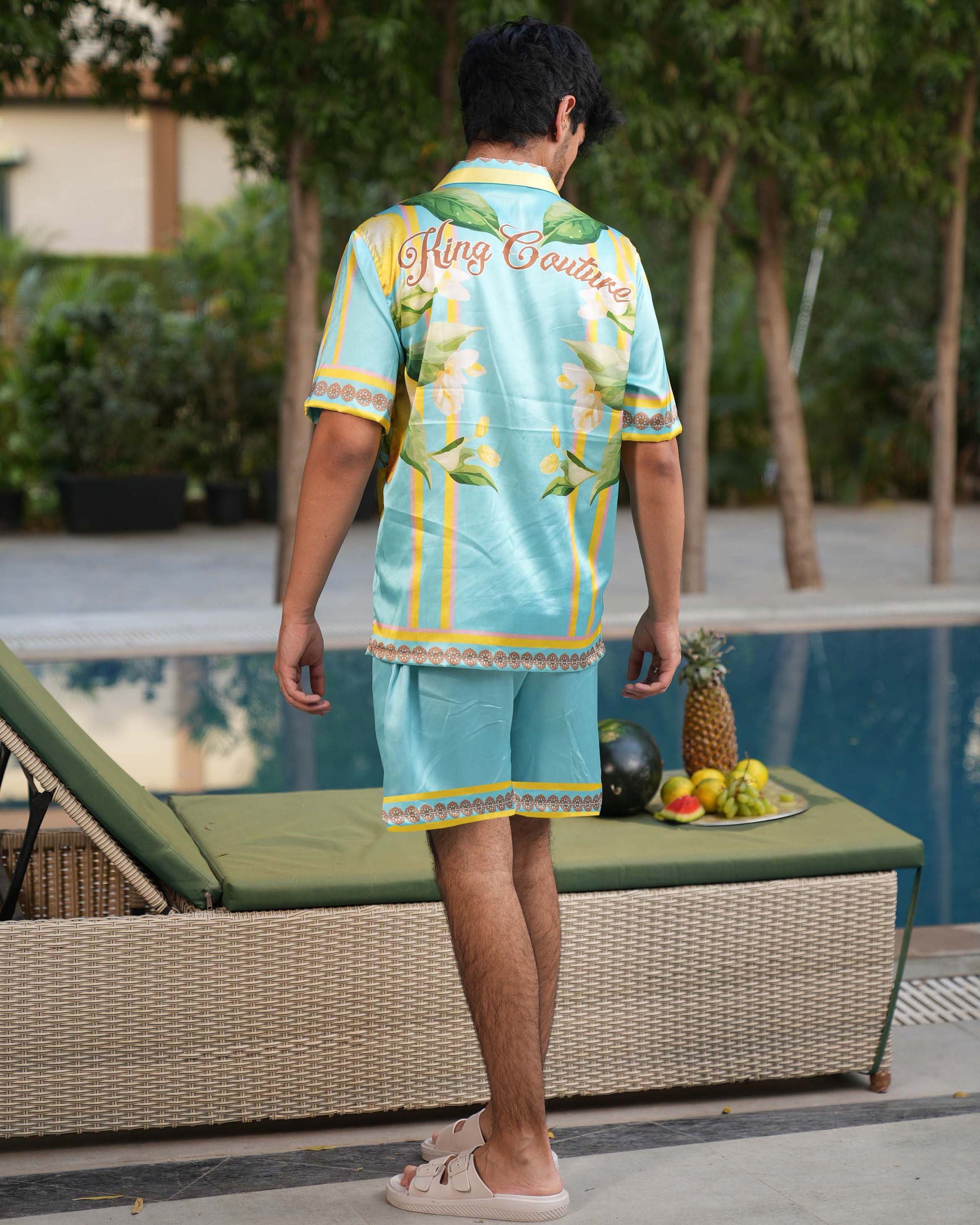 TROPICAL LEMON SHORTS