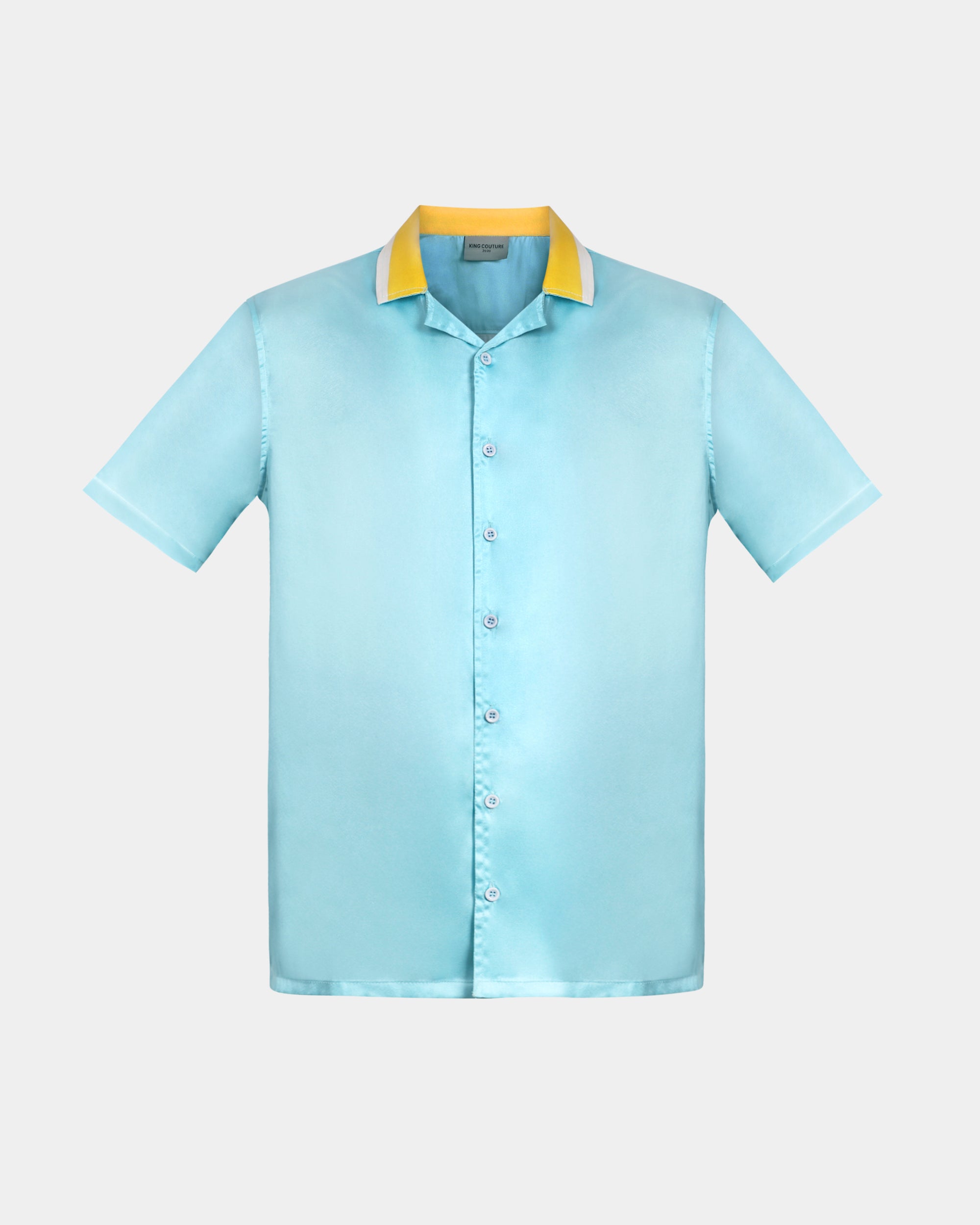 AQUA BOWLING SHIRT