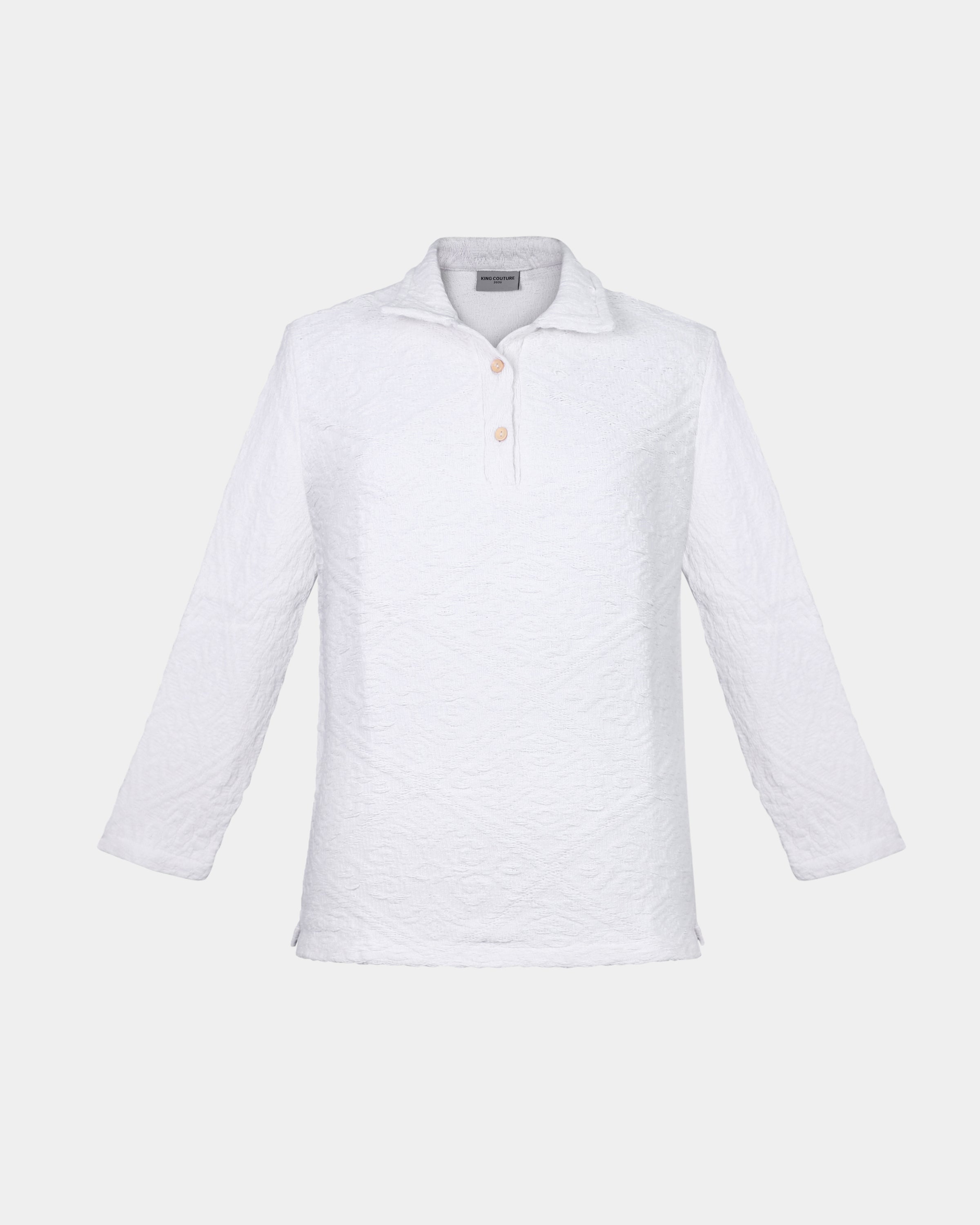 TIMELESS THREAD CREAM POLO