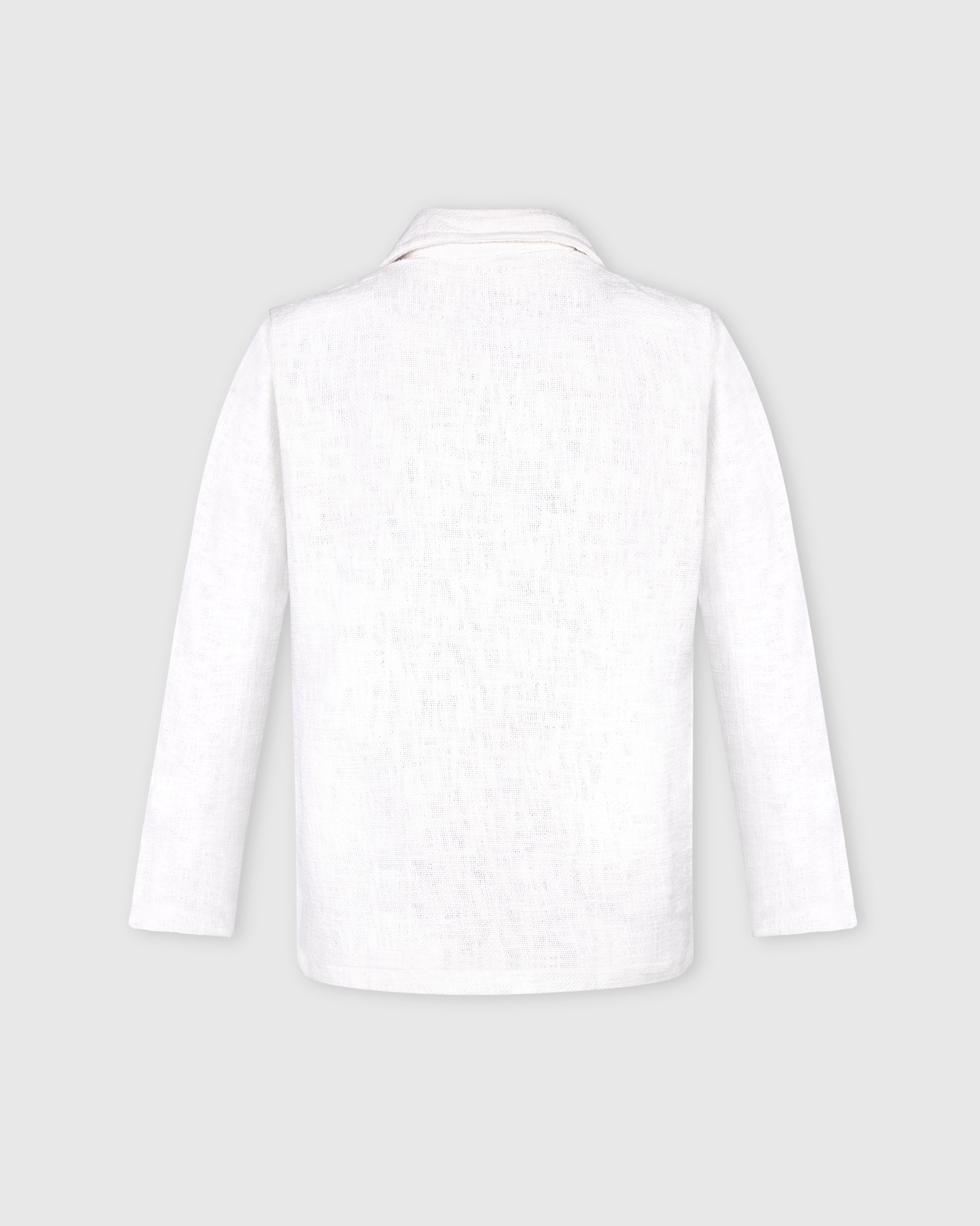 FLORAL JACQUARD ZIPPER JACKET