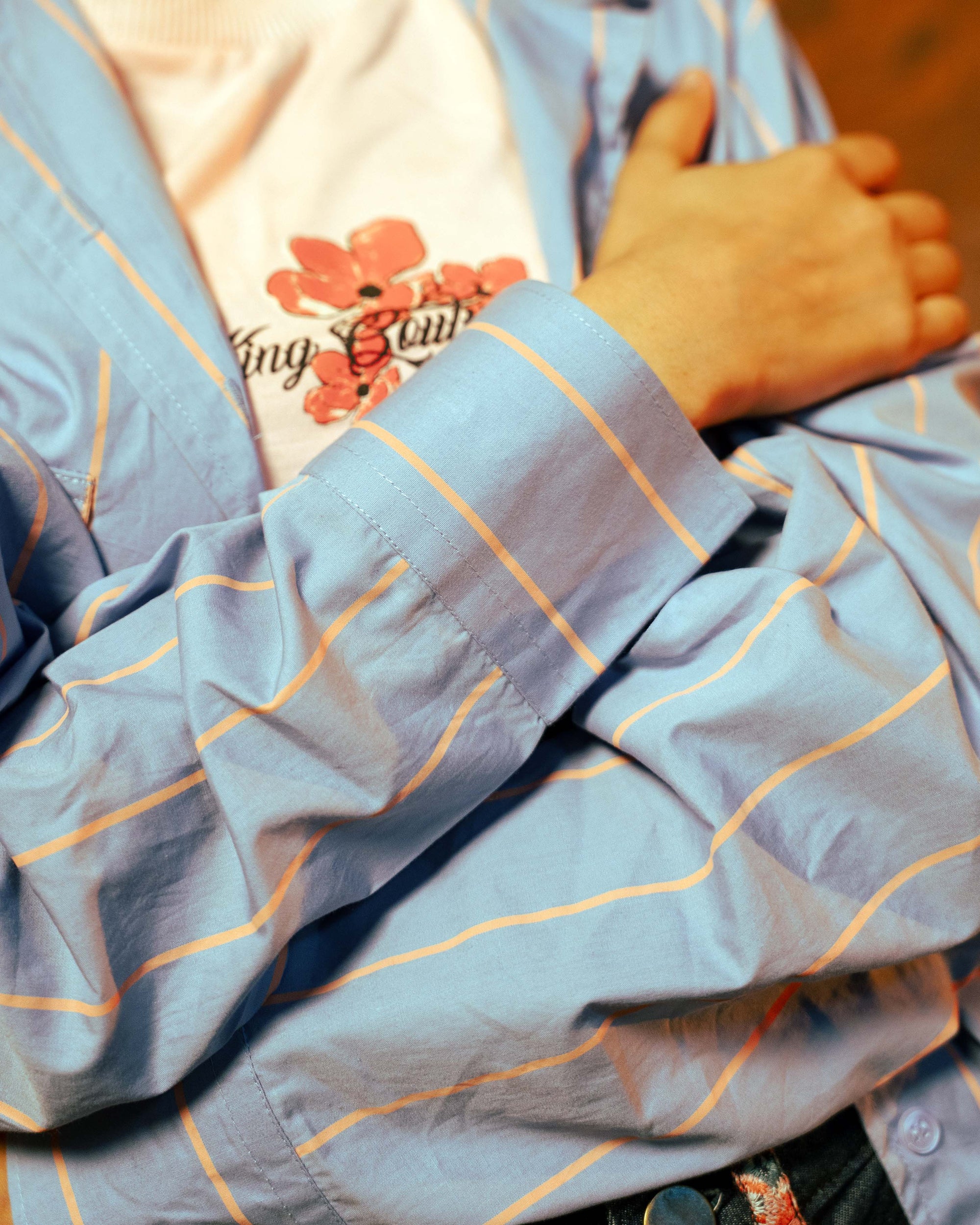 Retro Candy stripe Shacket