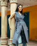 KHASS DENIM LONG COAT
