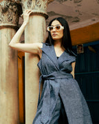 KHASS DENIM LONG COAT