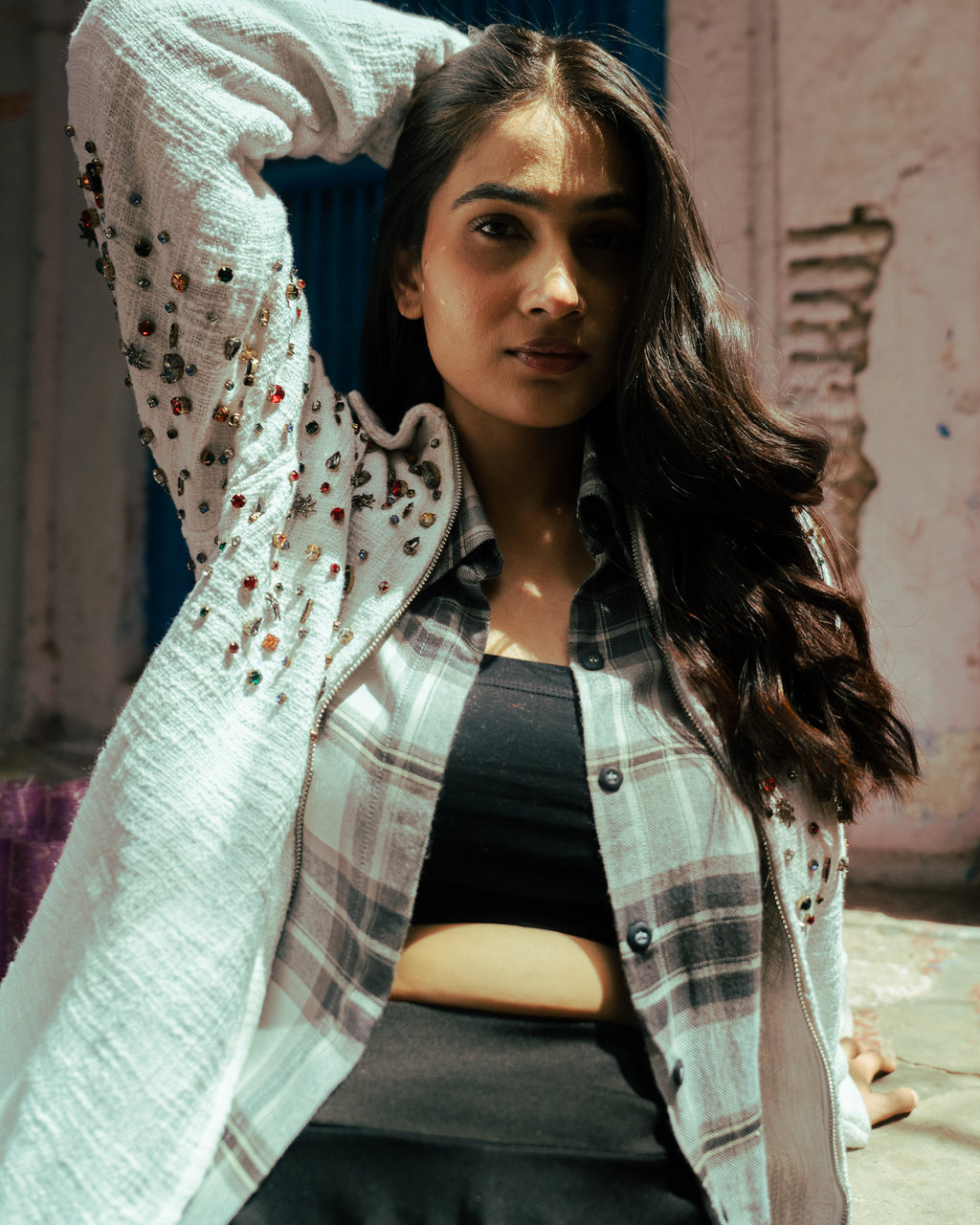 GALAXY WHITE JACKET