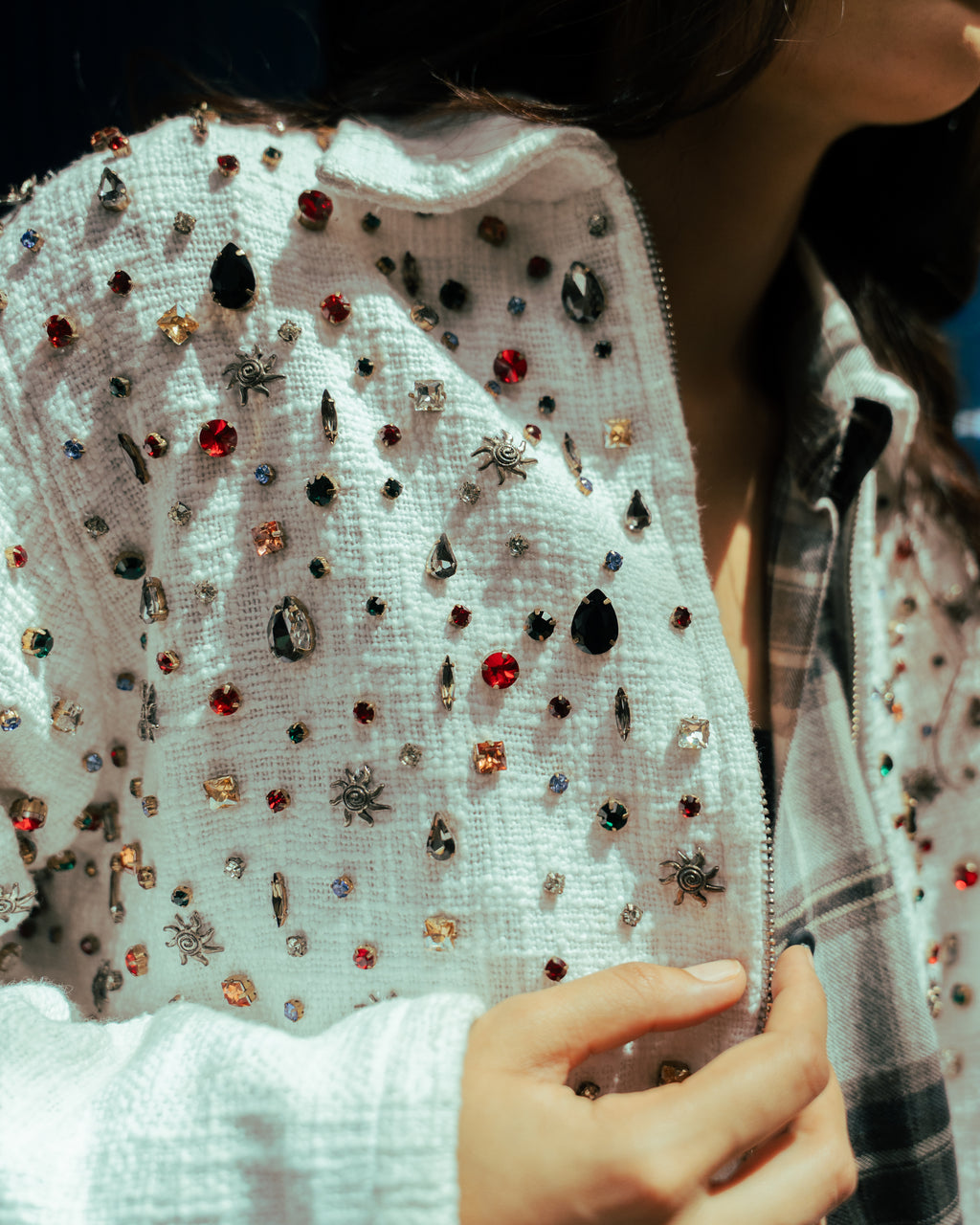 GALAXY WHITE JACKET