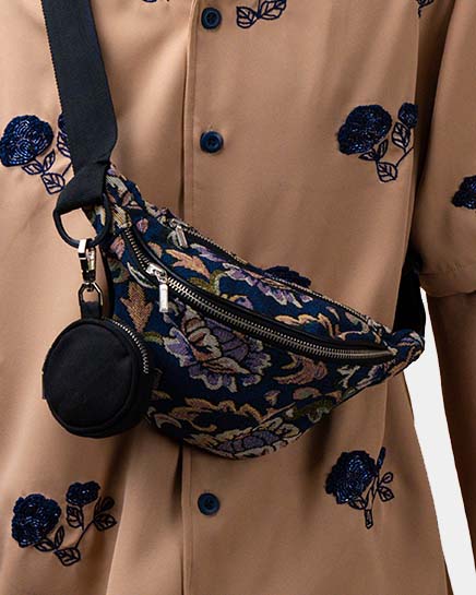 COBALT BLUE WAIST BAG
