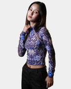 BLUE TULIP TOP