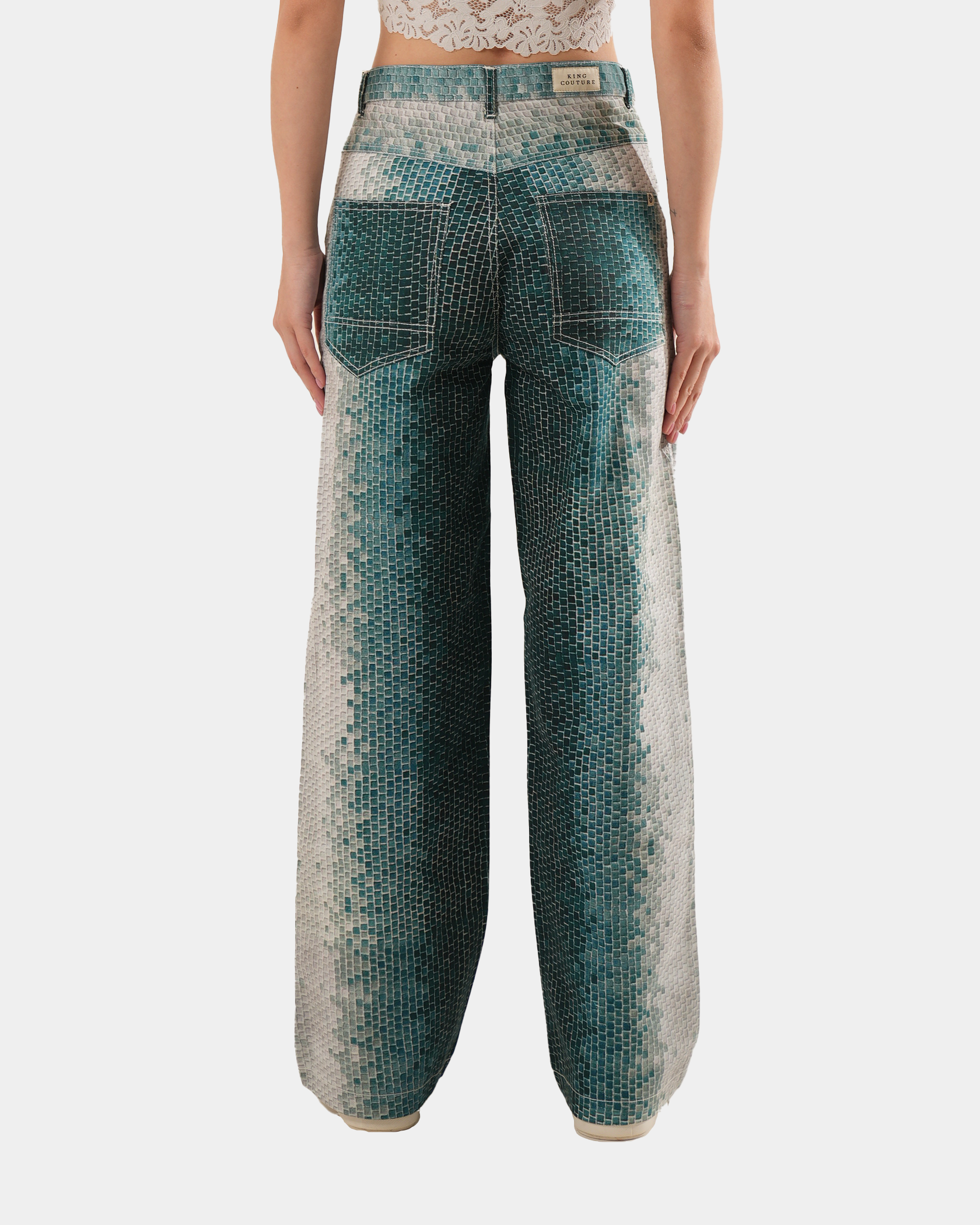 Aqua Mosaic Pant