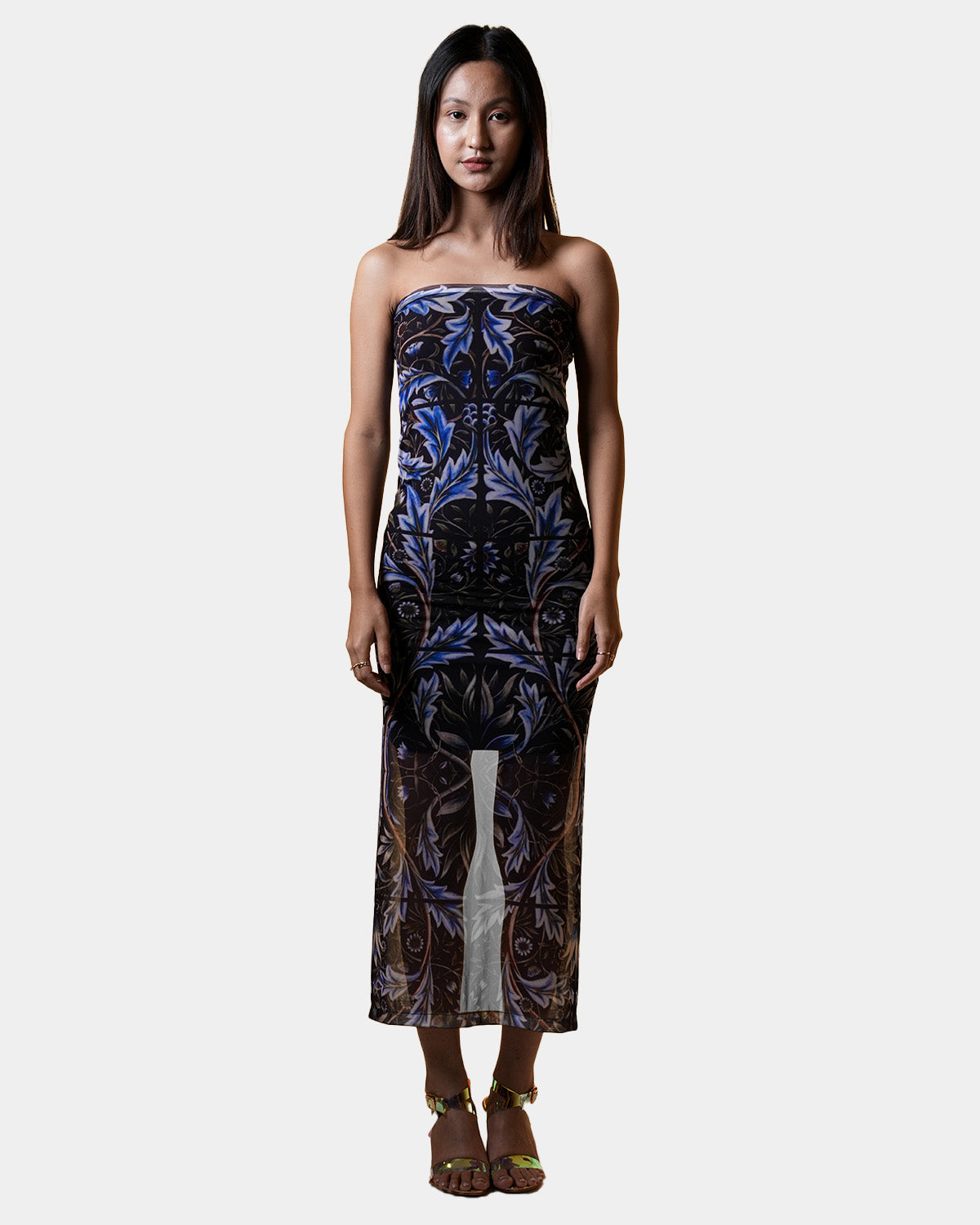 BLUE TULIP DRESS