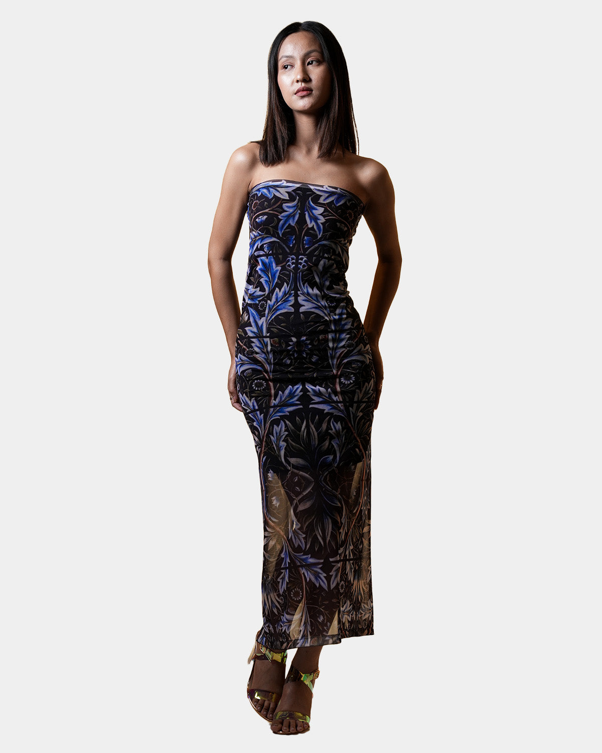 BLUE TULIP DRESS