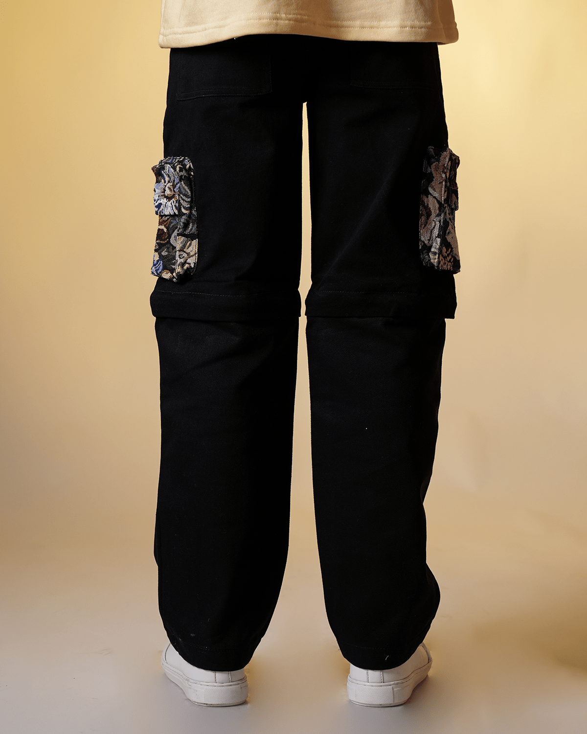 Floral Pocket Detachable Pants