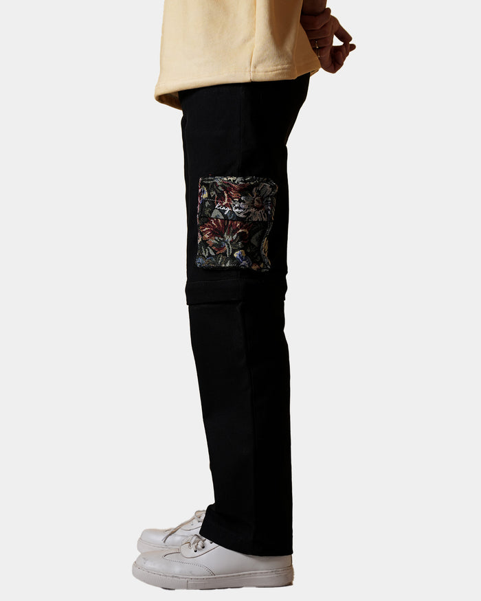 FLORAL POCKET DETACHABLE PANT