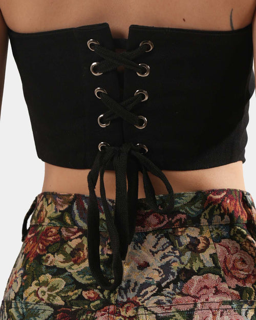 BASIC BLACK CORSET