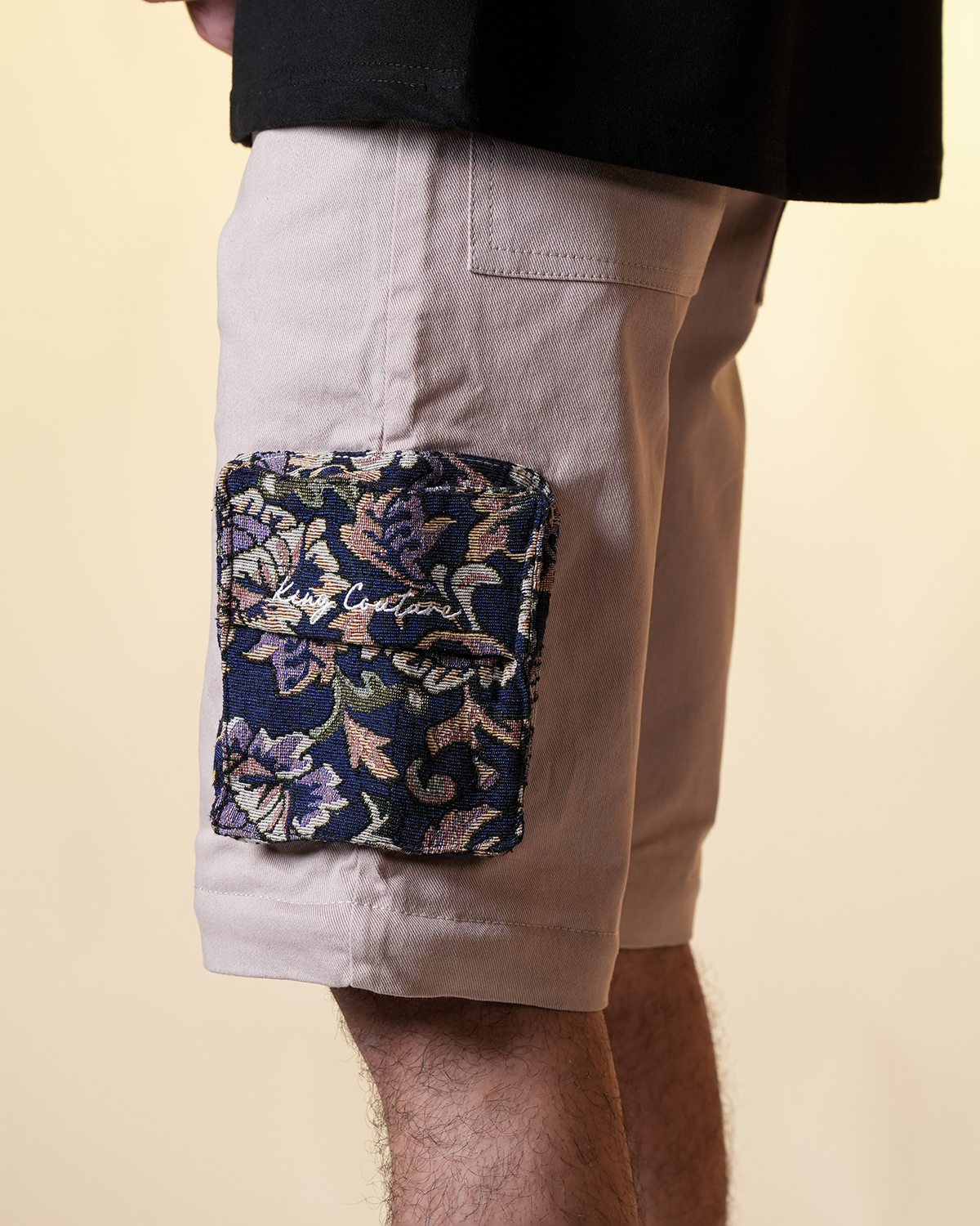 Paisley Pocket Detachable Zipper Pants