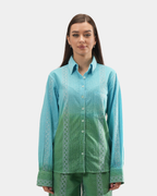 RADIANT BLUE OMBRE SHIRT