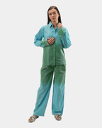 RADIANT BLUE OMBRE SHIRT