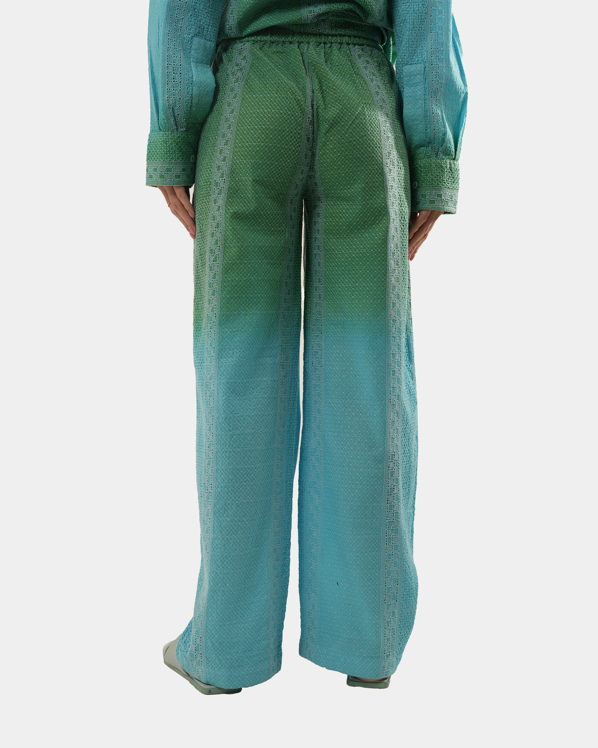 Radiant Blue Ombre Pant