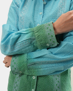 RADIANT BLUE OMBRE SHIRT