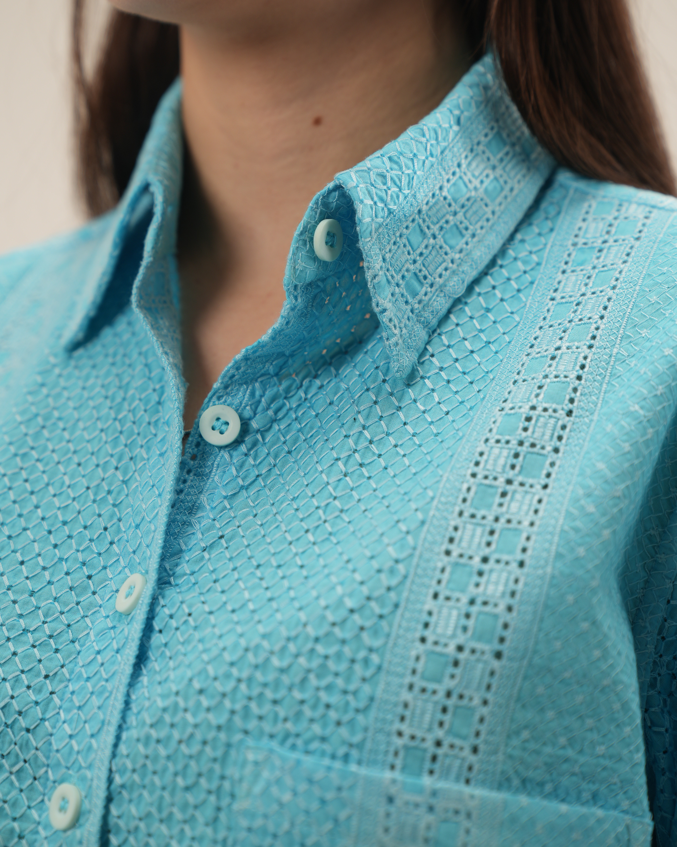 RADIANT BLUE OMBRE SHIRT