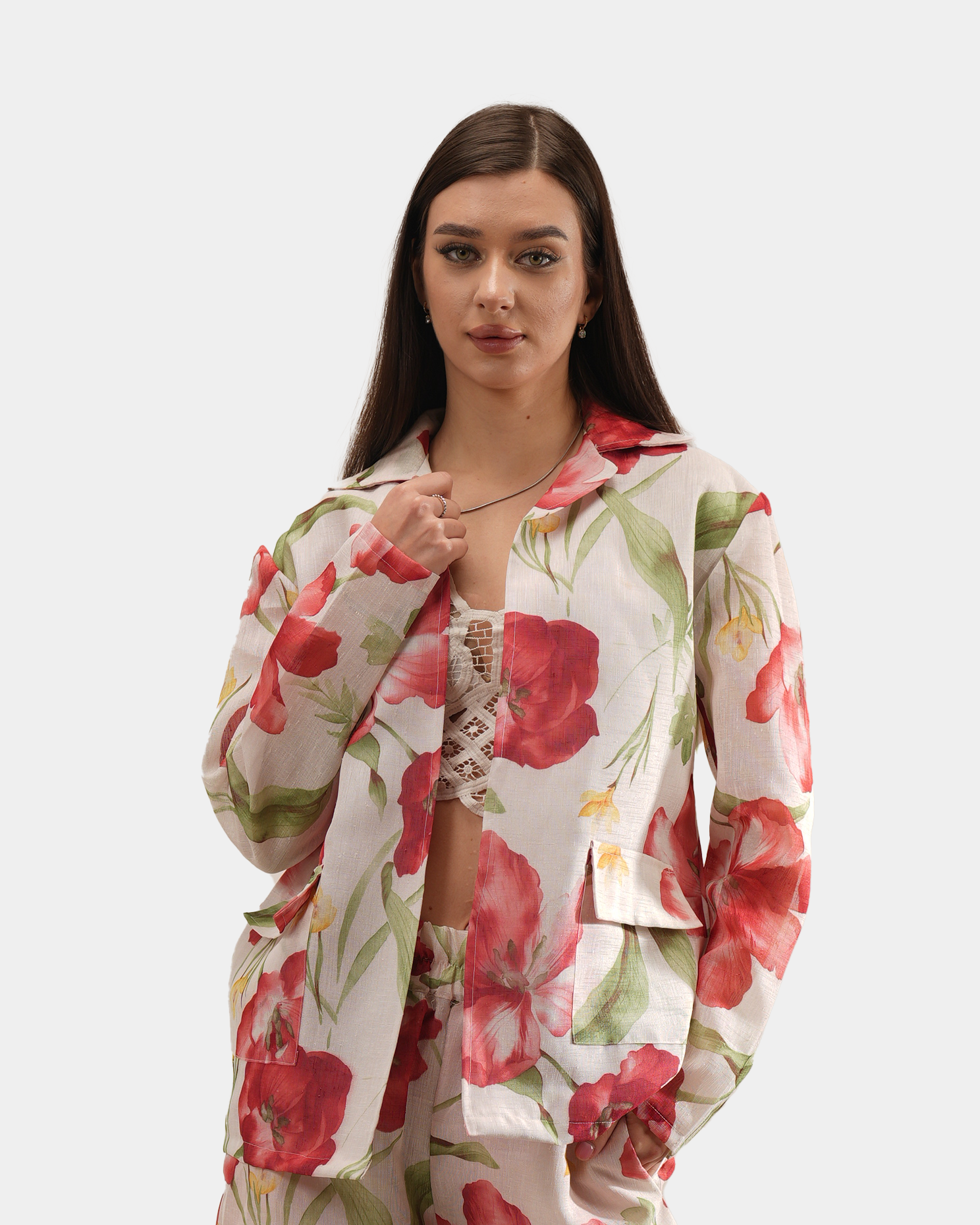 Hibiscus Ruby Shirt