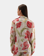 HIBISCUS RUBY SHIRT