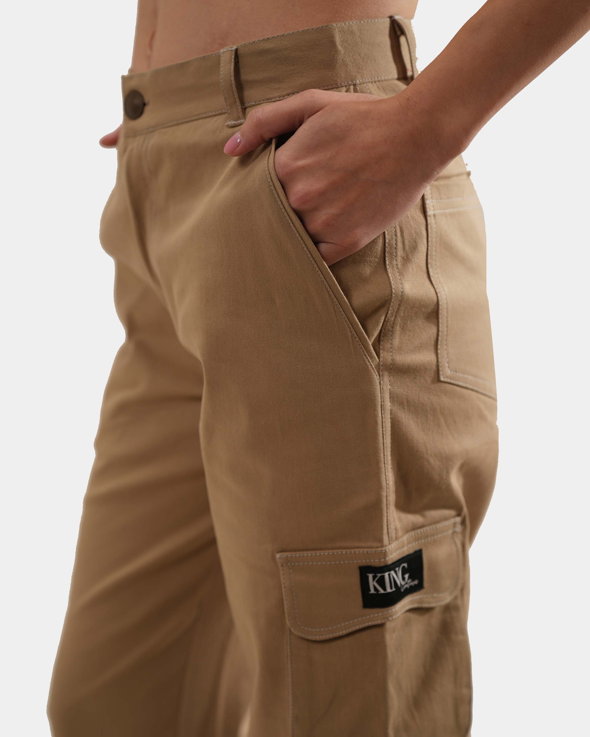 KC Khaki Cargo Pant