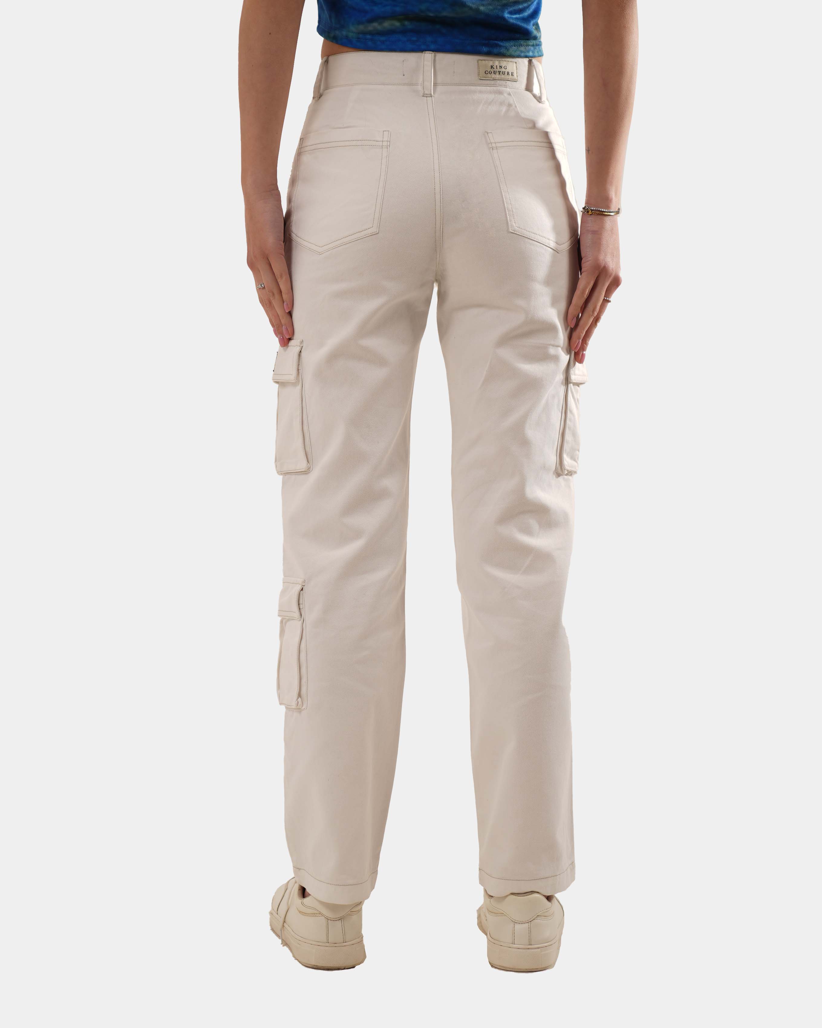 KC WHITE LINEAR PANT