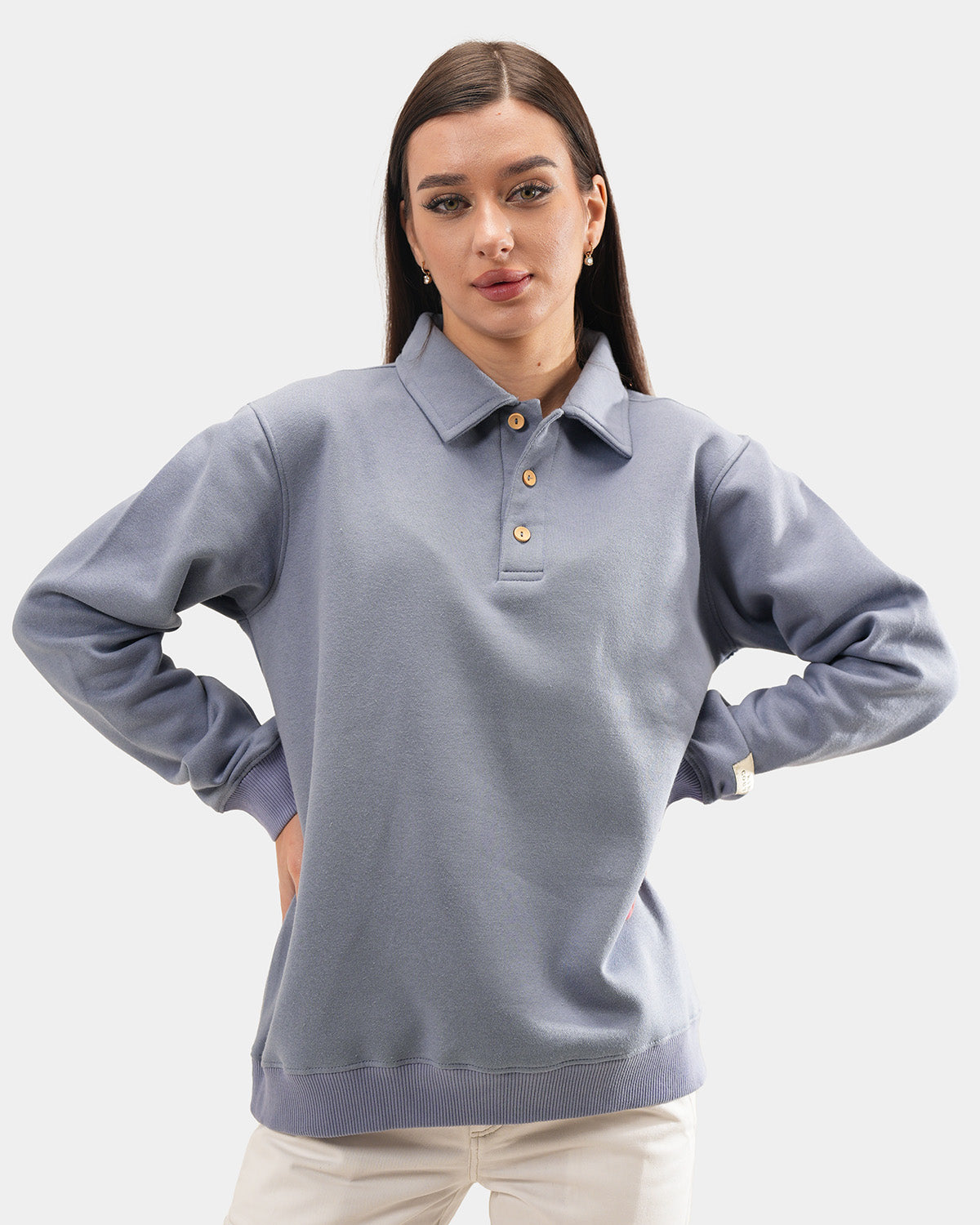 Lilac Frost Fullsleeve Polo