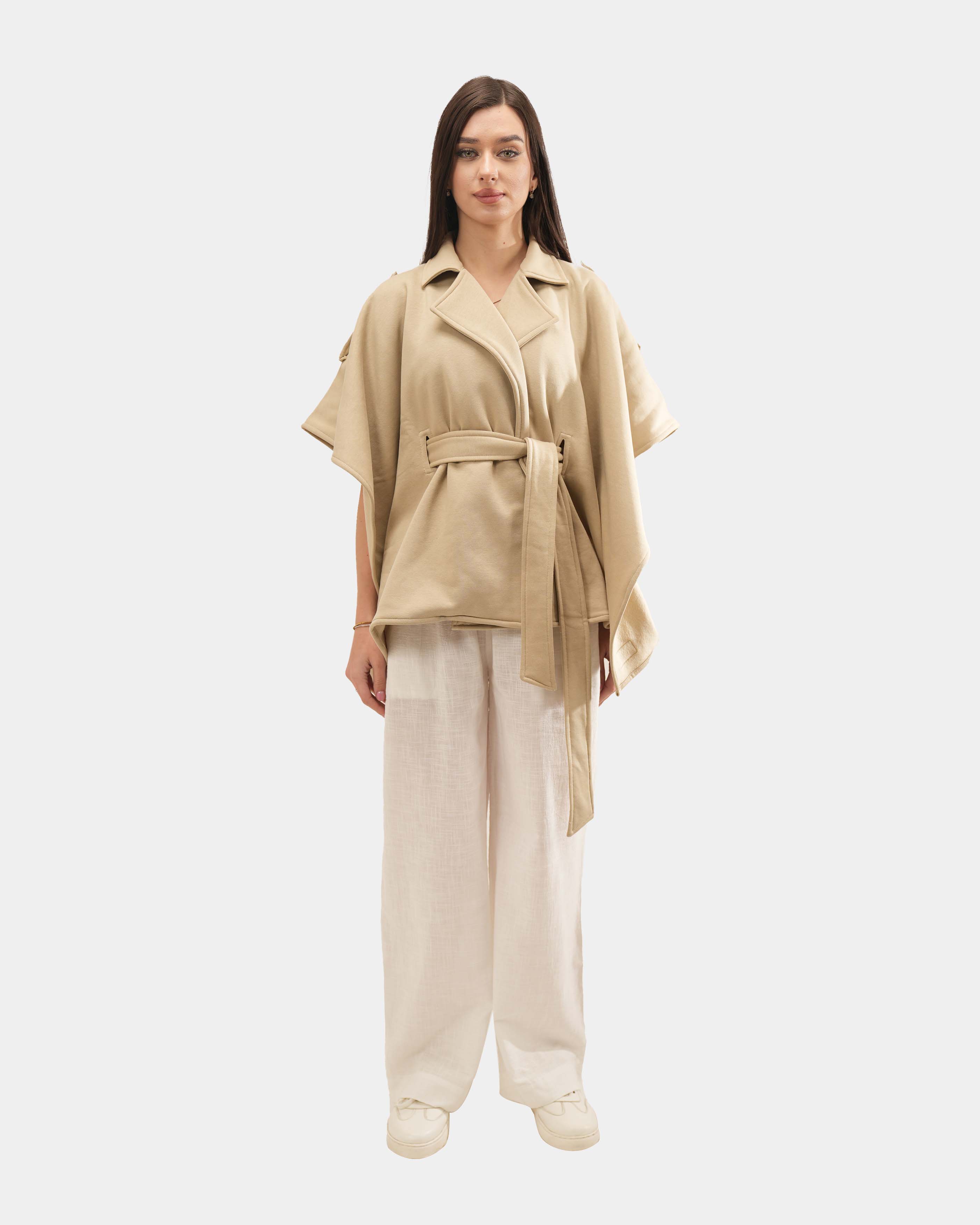 WHITE LINEN PANT