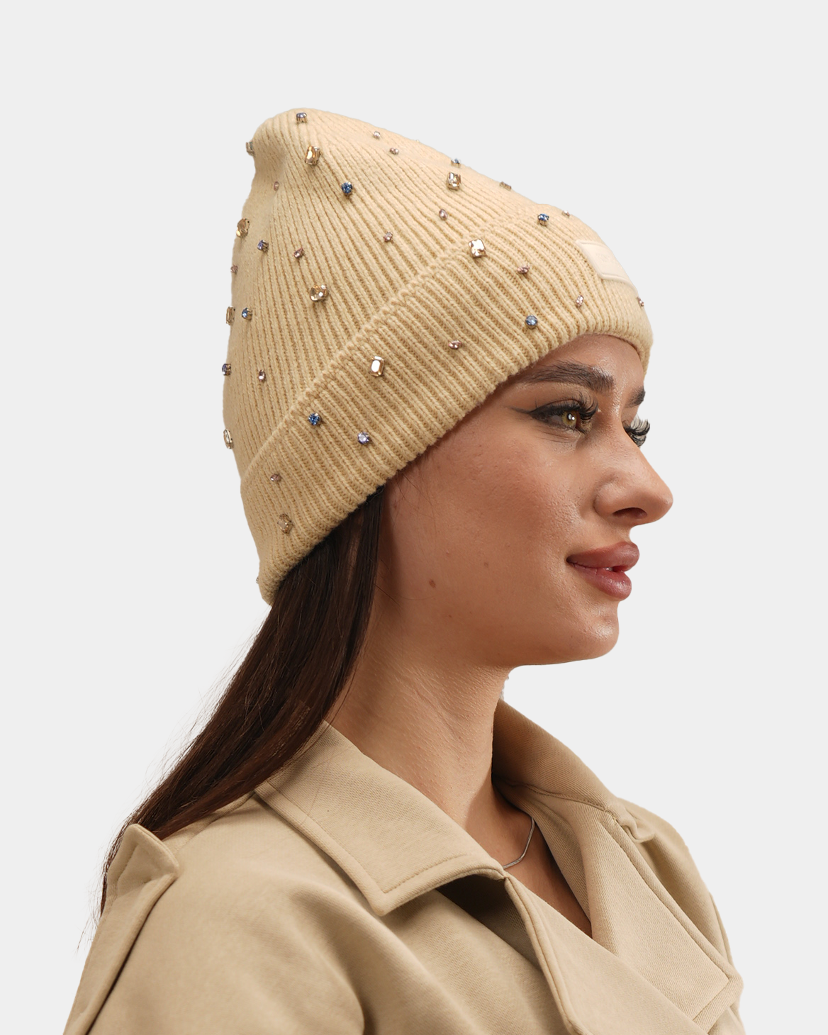 Tan Beanie