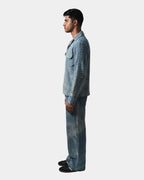 DISTRESSED DENIM PANT