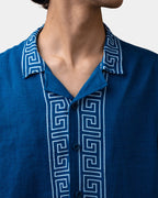 GREEK COLLAR SHIRT
