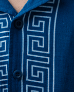 GREEK COLLAR SHIRT