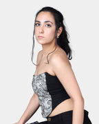 JUNGLE JACQUARD CORSET