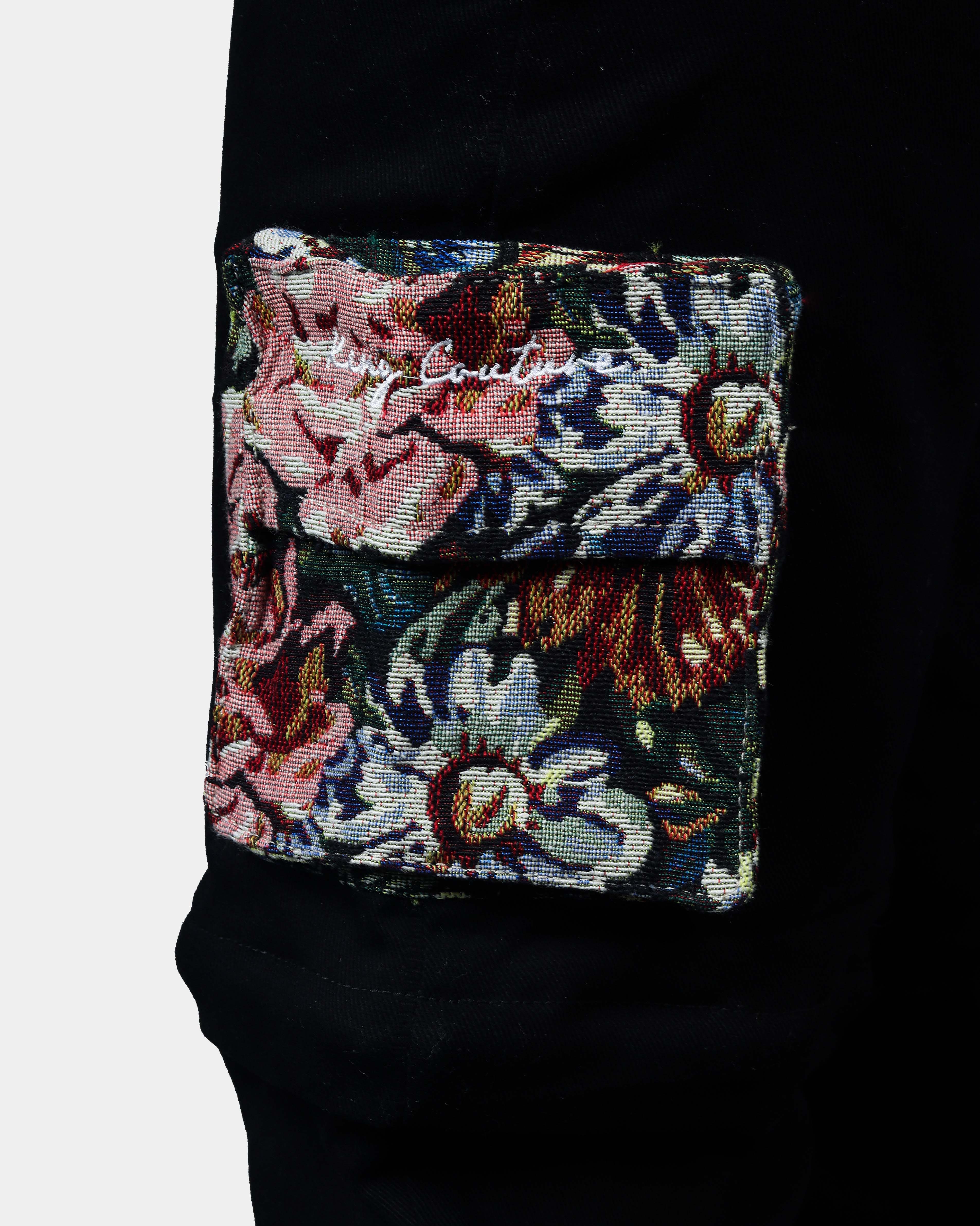 Floral Pocket Detachable Pants