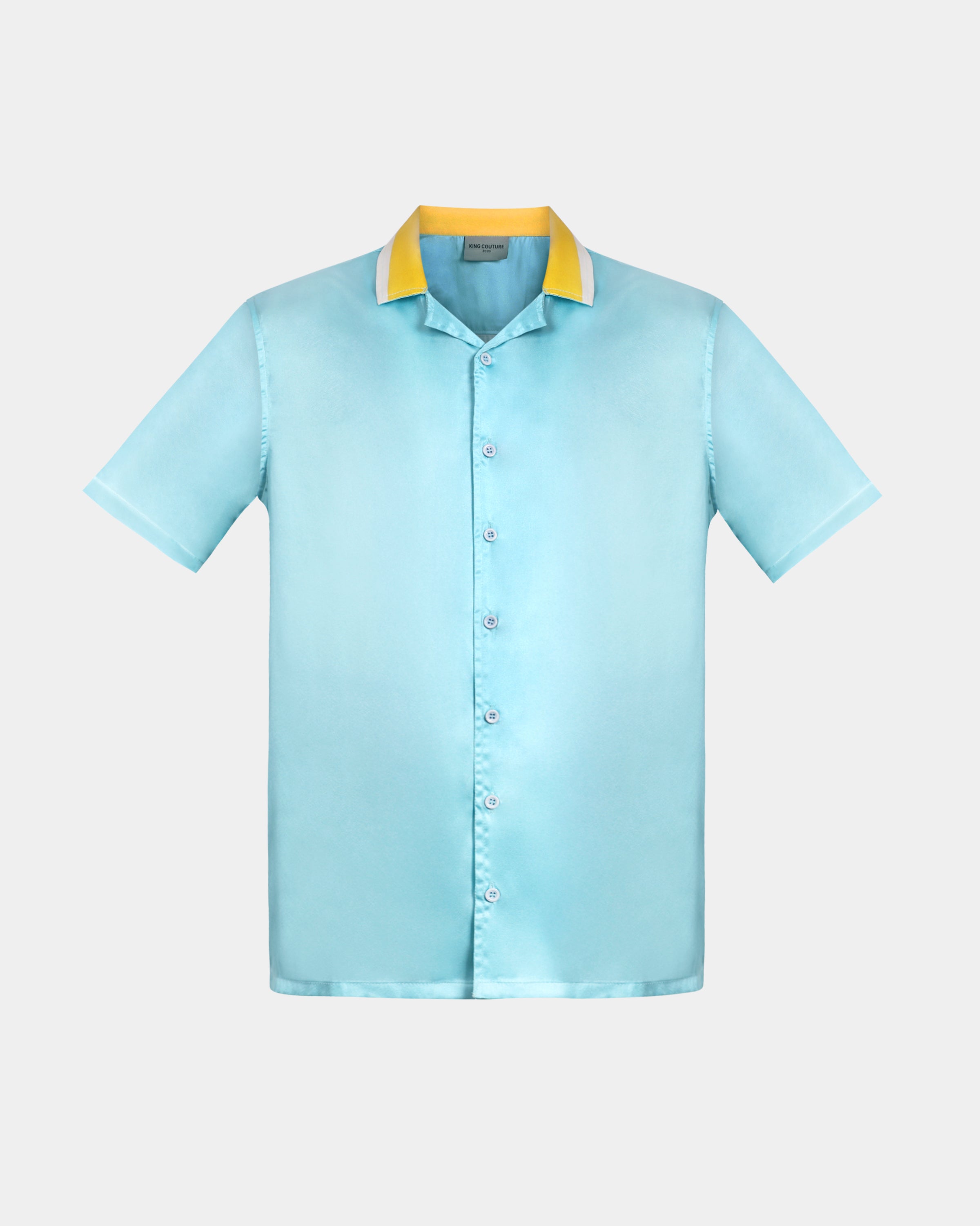 AQUA BOWLING SHIRT