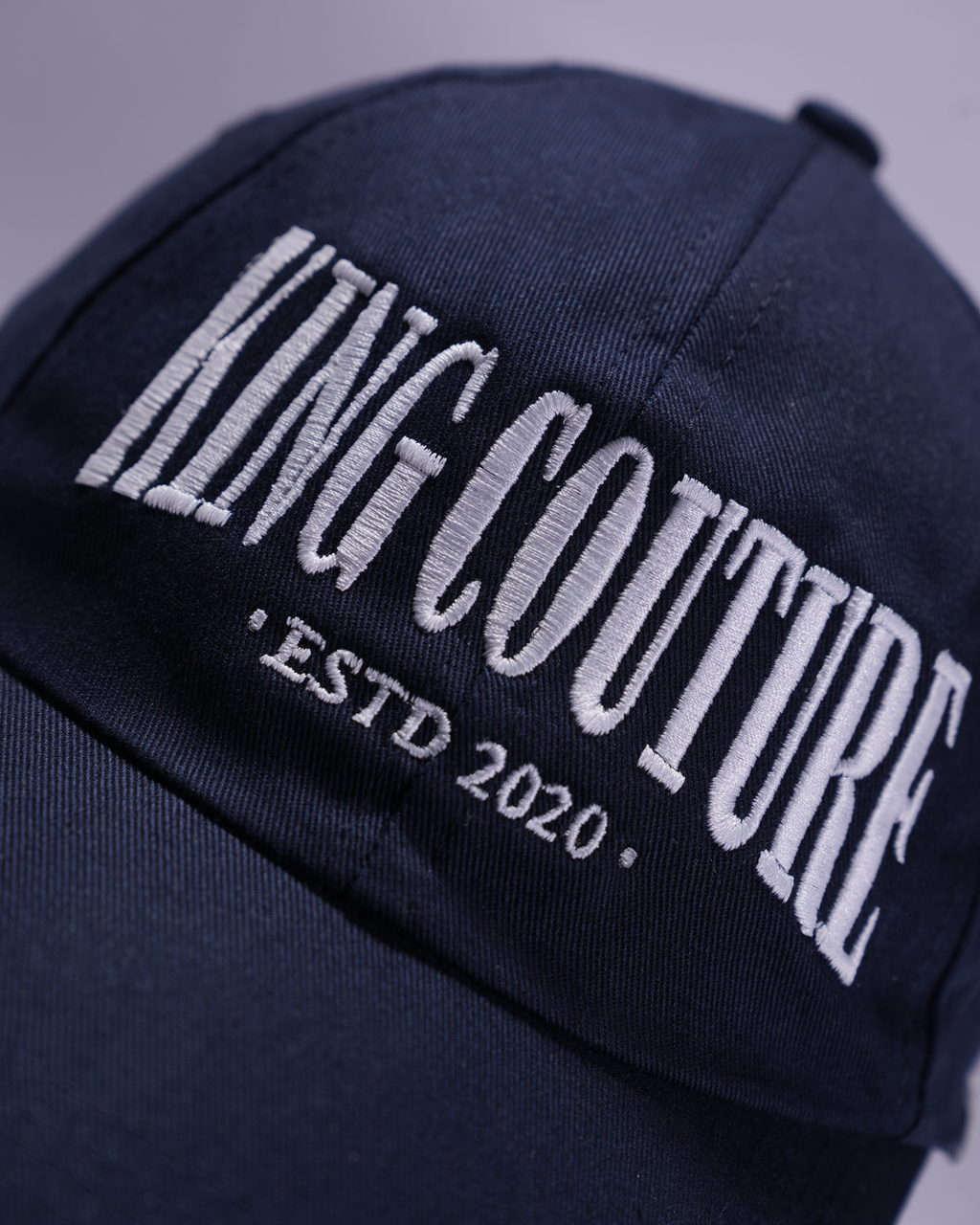 BLUE KING COUTURE EMBROIDERED CAP