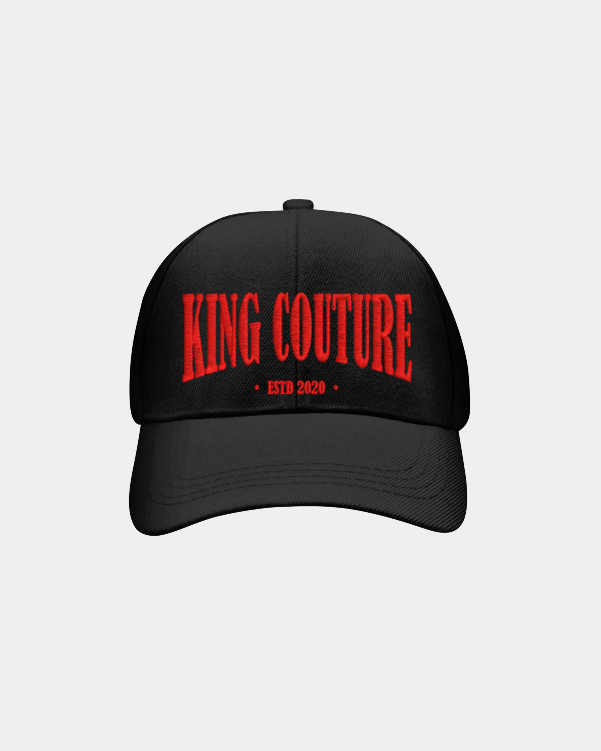 BLACK KING COUTURE EMBROIDERED CAP