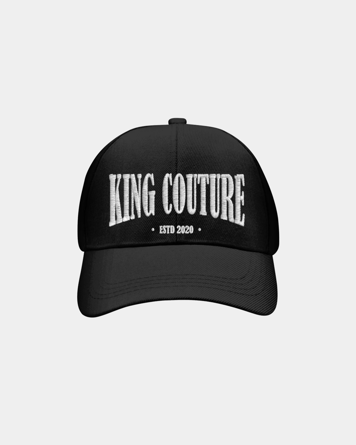BLACK KING COUTURE EMBROIDERED CAP