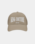 KHAKI KING COUTURE EMBROIDERED CAP