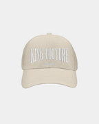 BEIGE KING COUTURE EMBROIDERED CAP