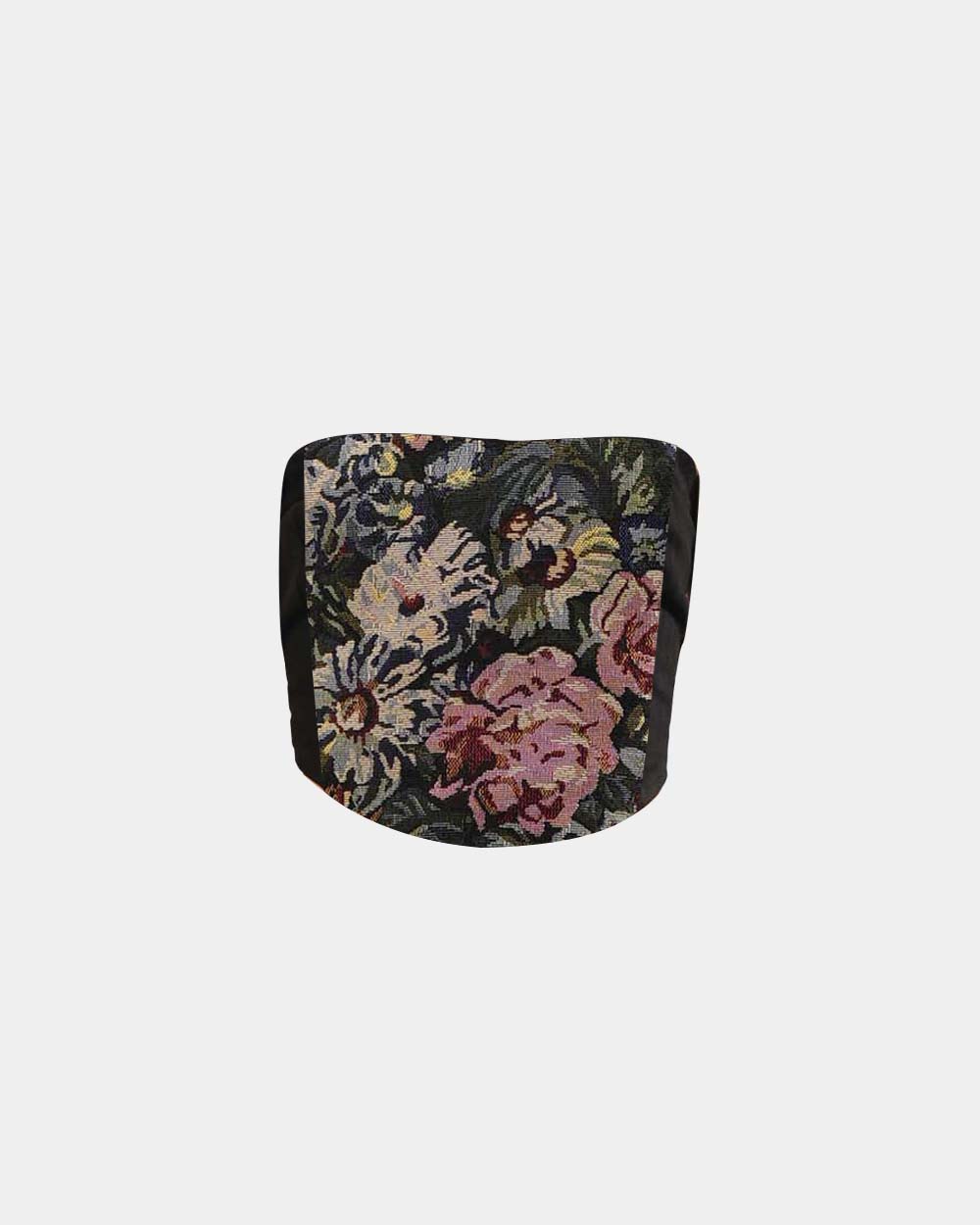 Floral Jacquard Corset