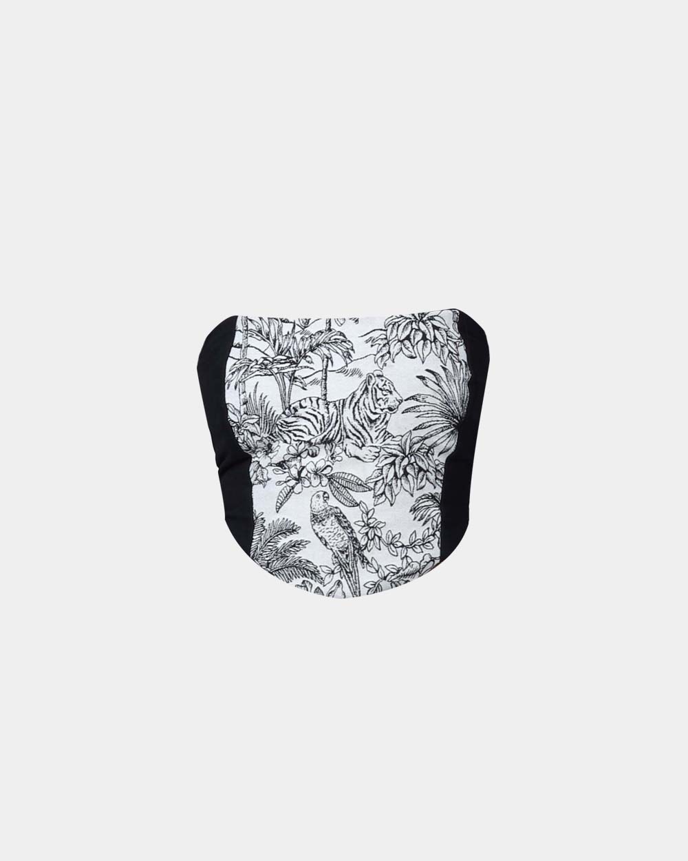 Jungle Jacquard Corset