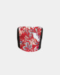 FLORAL CARMINE RED CORSET