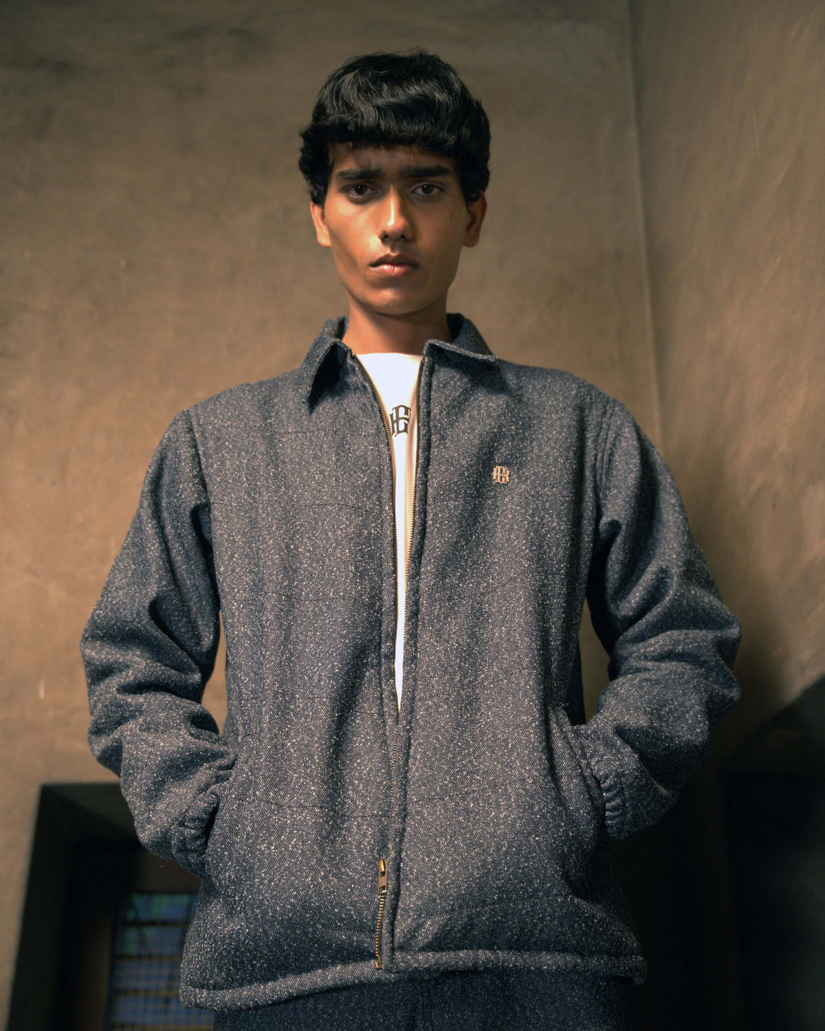 Asphalt bombard jacket