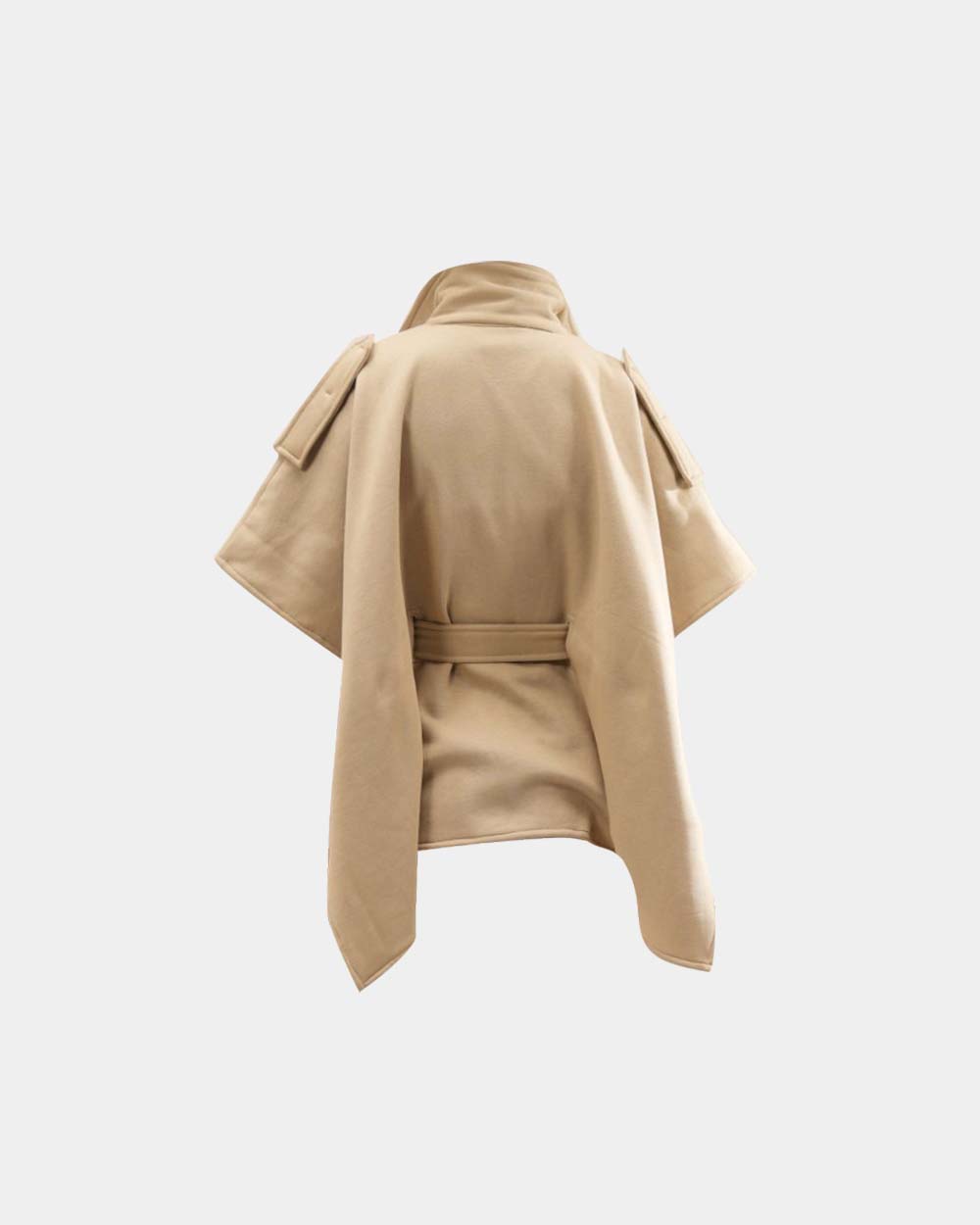 Tan Pullover poncho