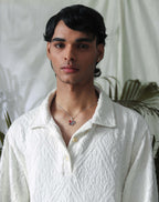 TIMELESS THREAD CREAM POLO