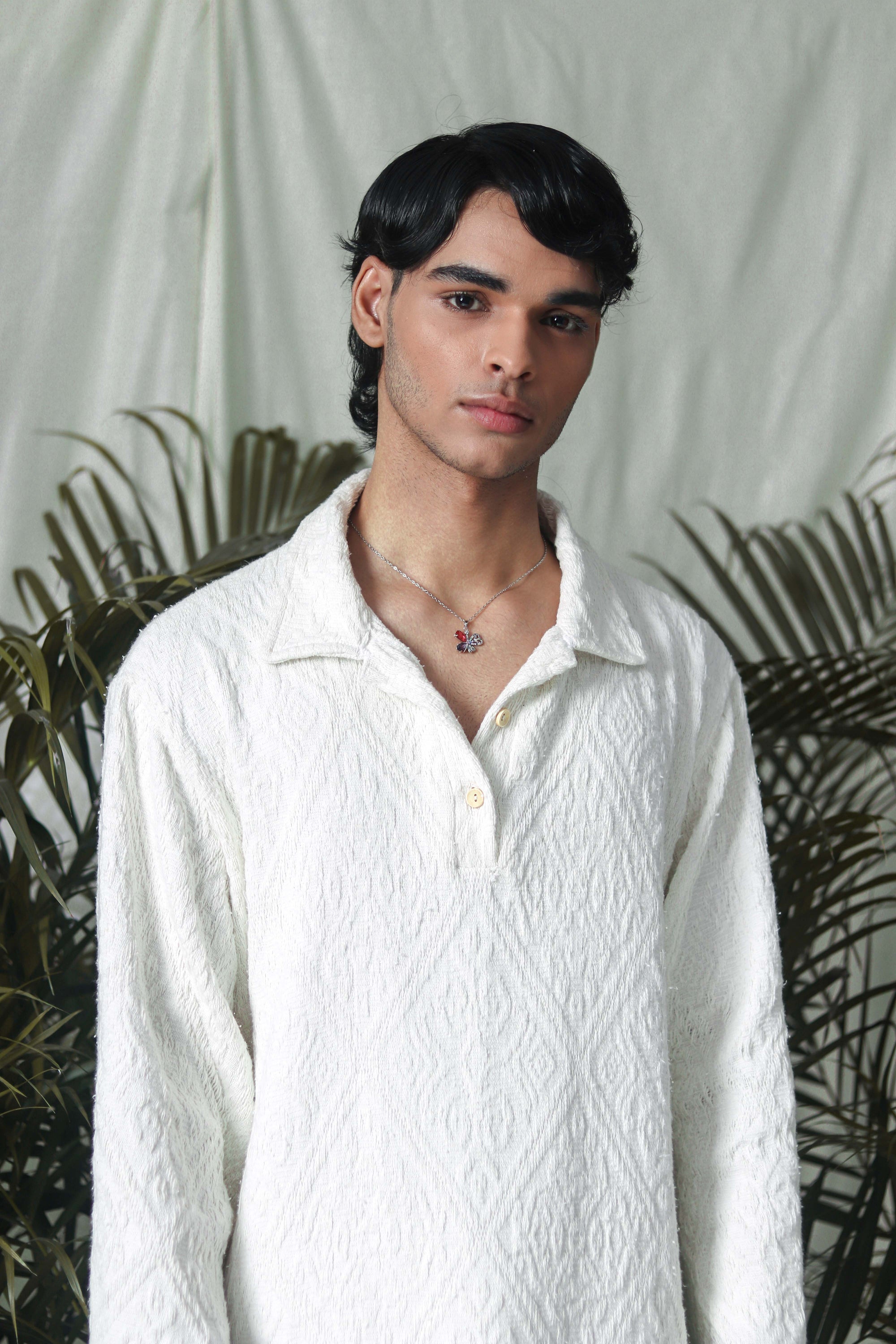 Timeless Thread Cream Polo