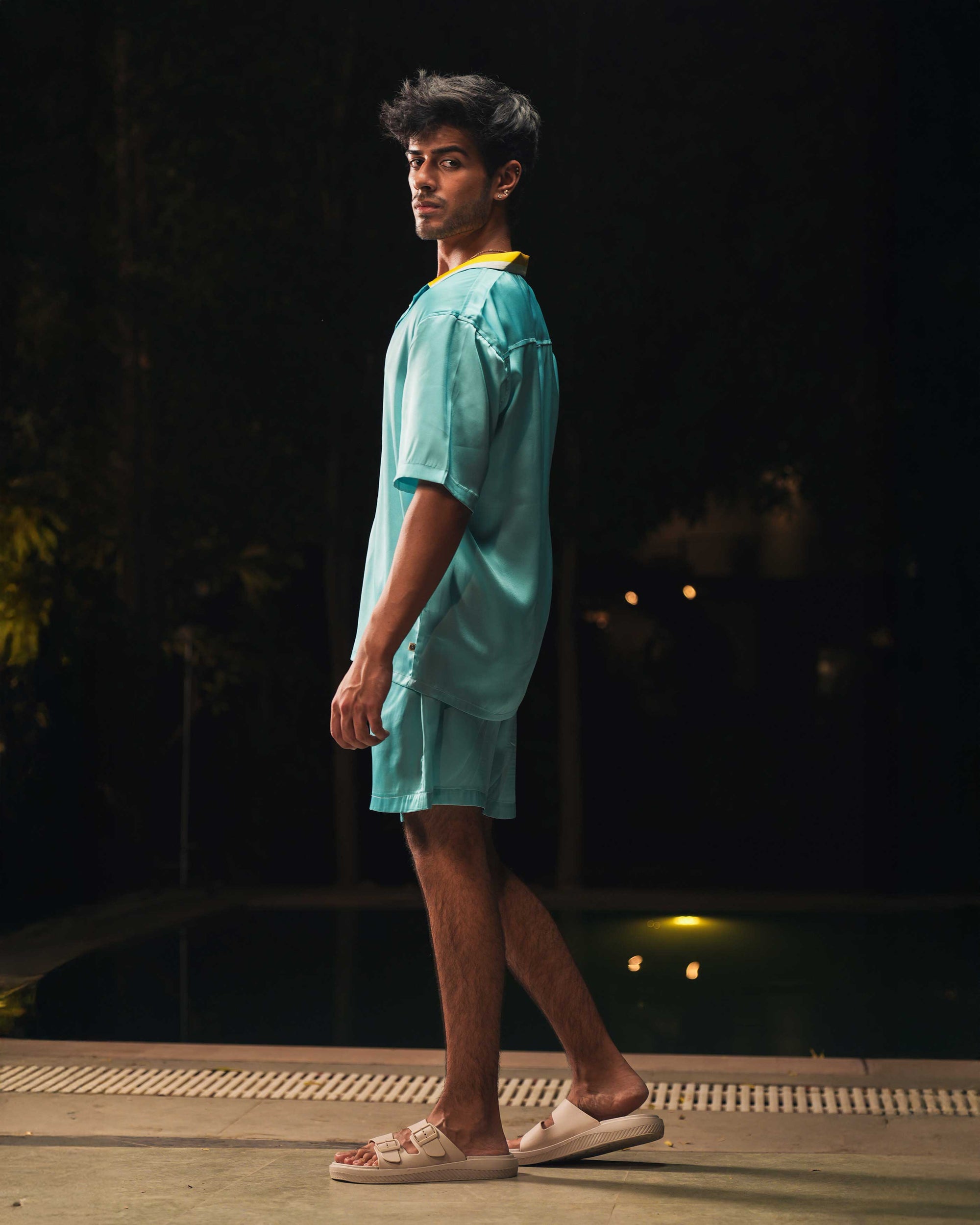 AQUA BOWLING SHORTS