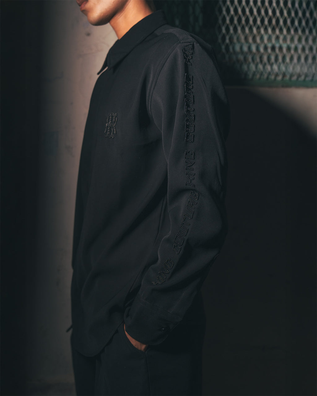 CUSTOM SHADOW MONOGRAM SHIRT